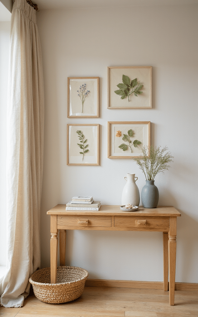 2. Pressed Flower Frames: DIY Spring Decor That Feels Like Art