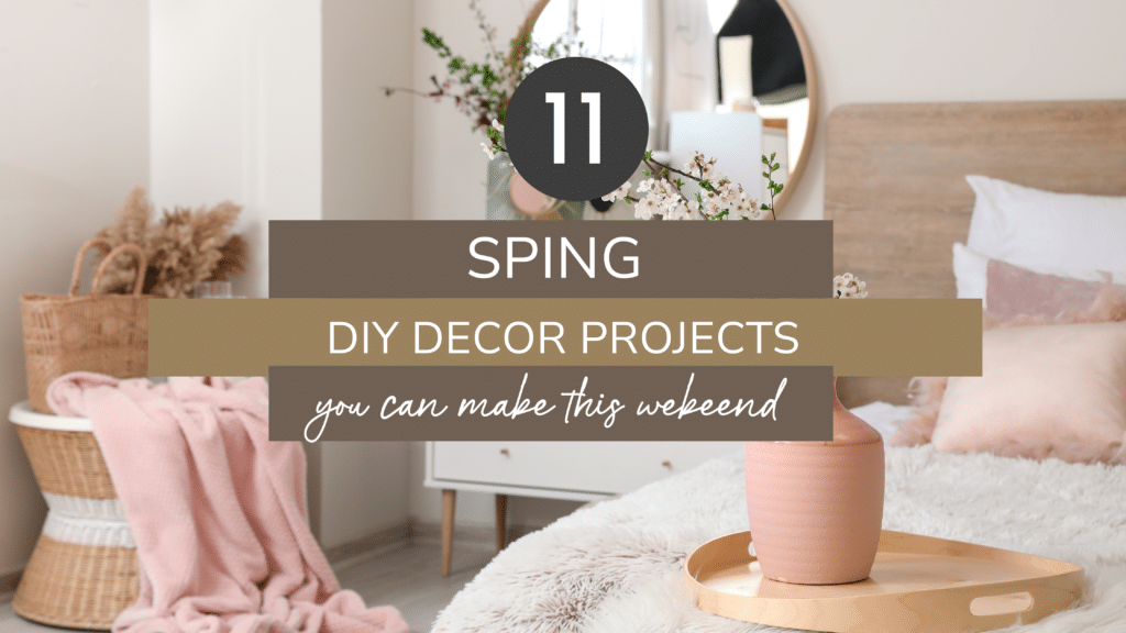 diy spring decor