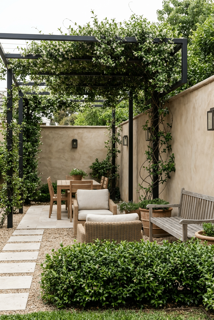 Using Jasmine to Define Zones in an Open Garden Layout