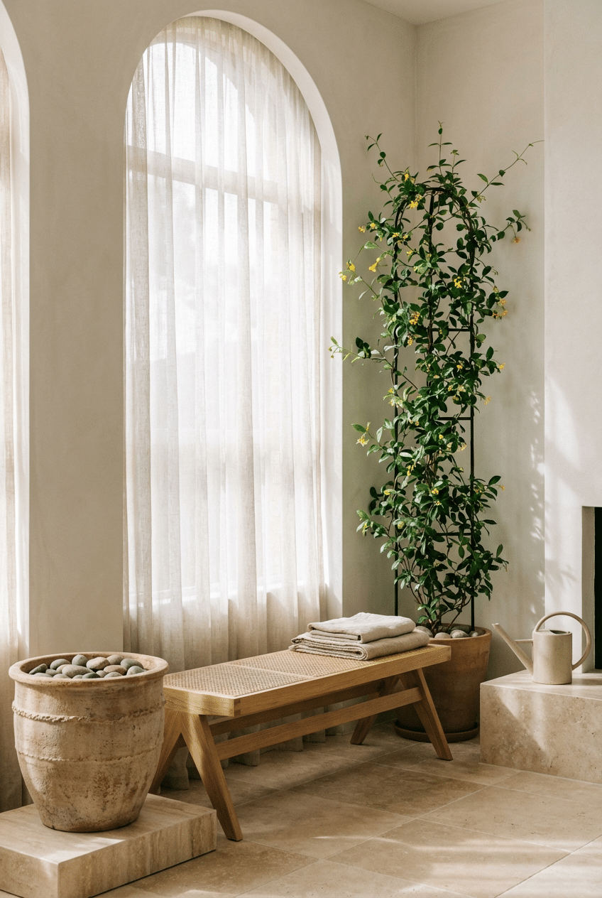 4. Italian Jasmine (Jasminum humile) — Best Jasmine Plant to Grow Indoors for Architectural Style