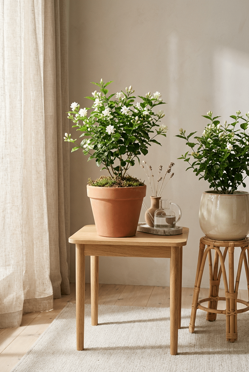 1. Arabian Jasmine (Jasminum sambac) — Best Jasmine Plant to Grow Indoors for Intense Fragrance