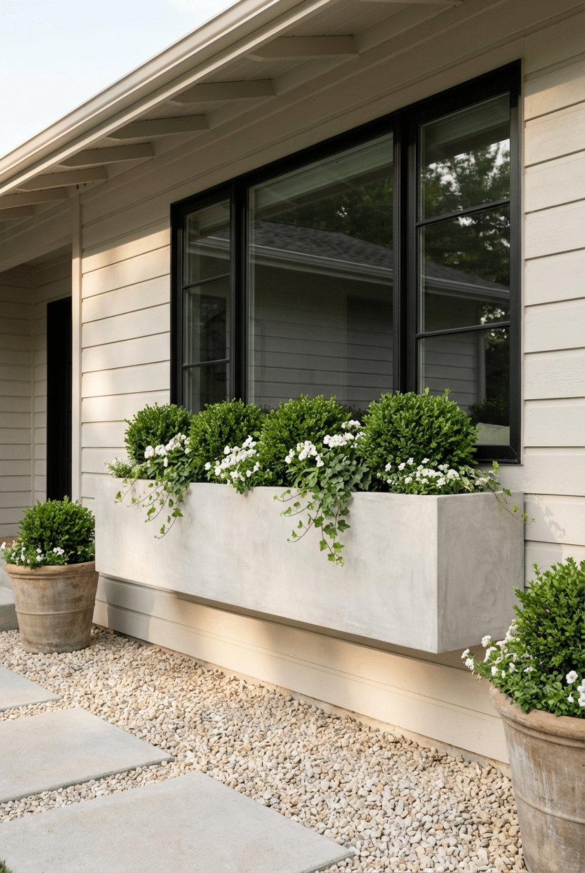 10. Minimalist Concrete Boxes for an Architectural Finish