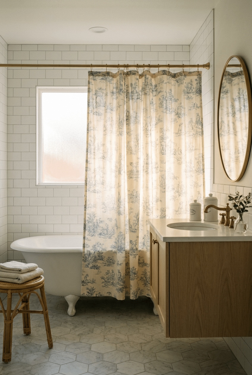 7. Vintage-Inspired Toile Patterns