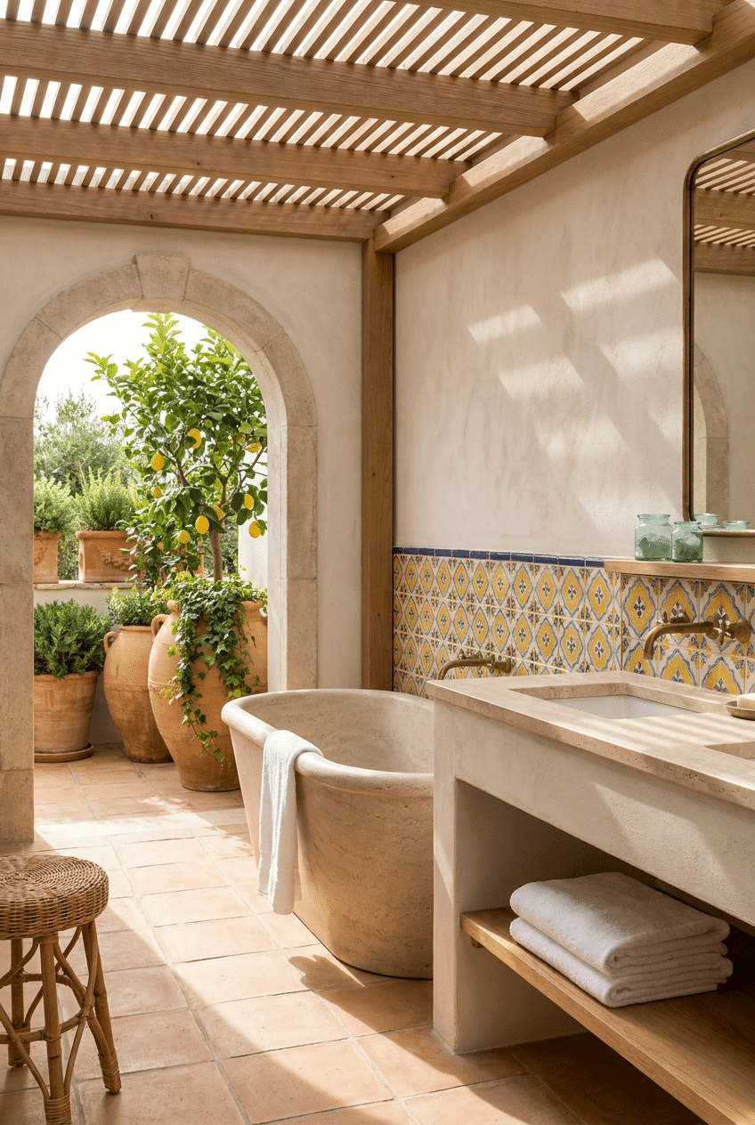 10. Open-Air Inspired Layouts with Indoor Greenery