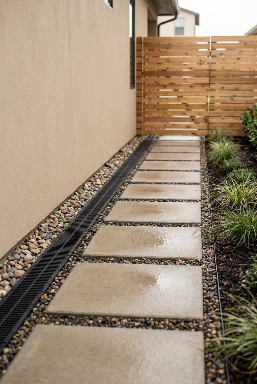 6. Permeable Paving for Stylish Drainage Around The House