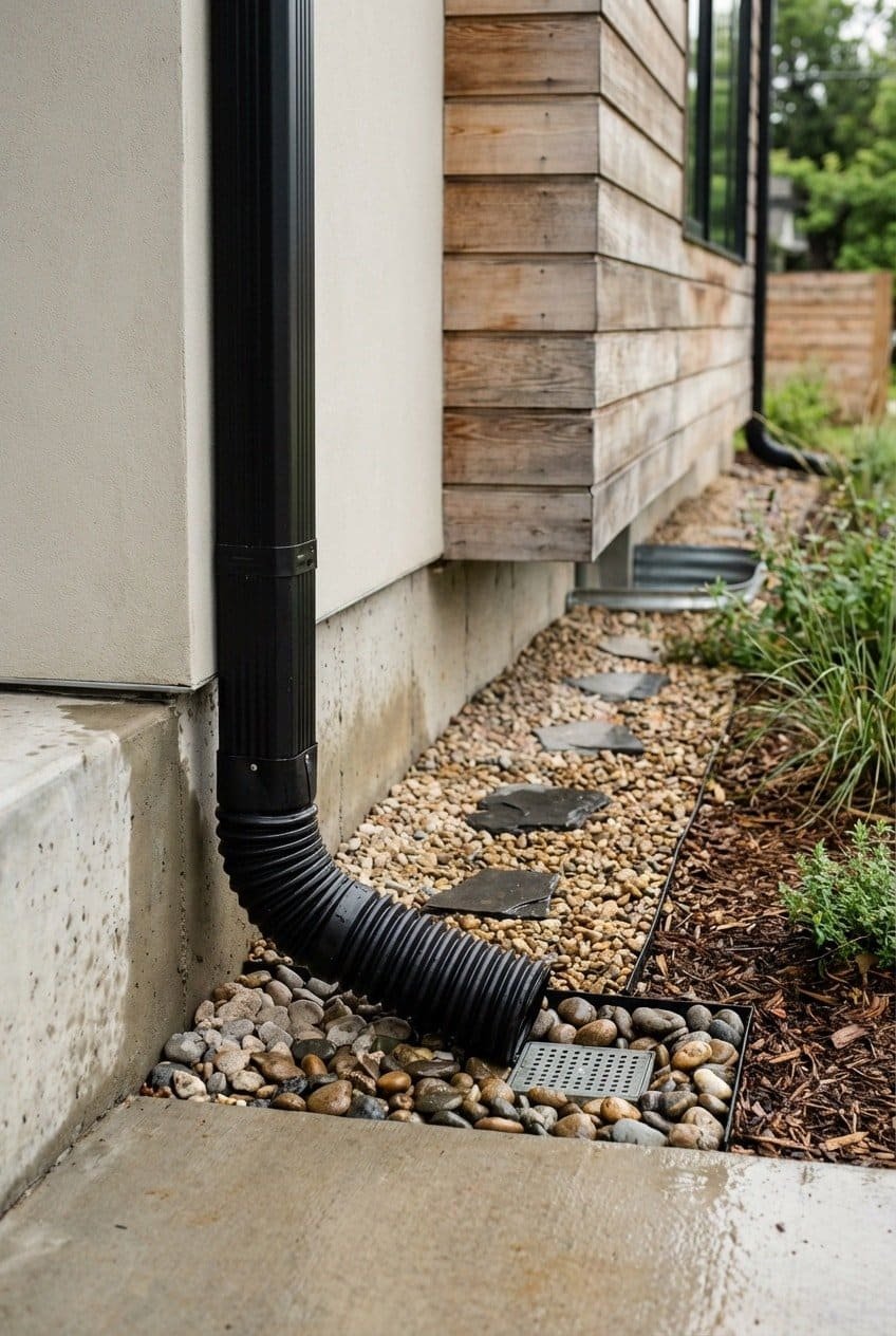 4. Downspout Extensions Done Right