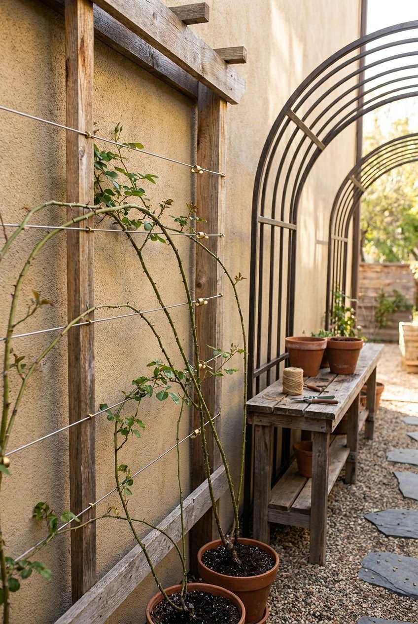 Choosing the Right Support Structure for Climbing Roses
