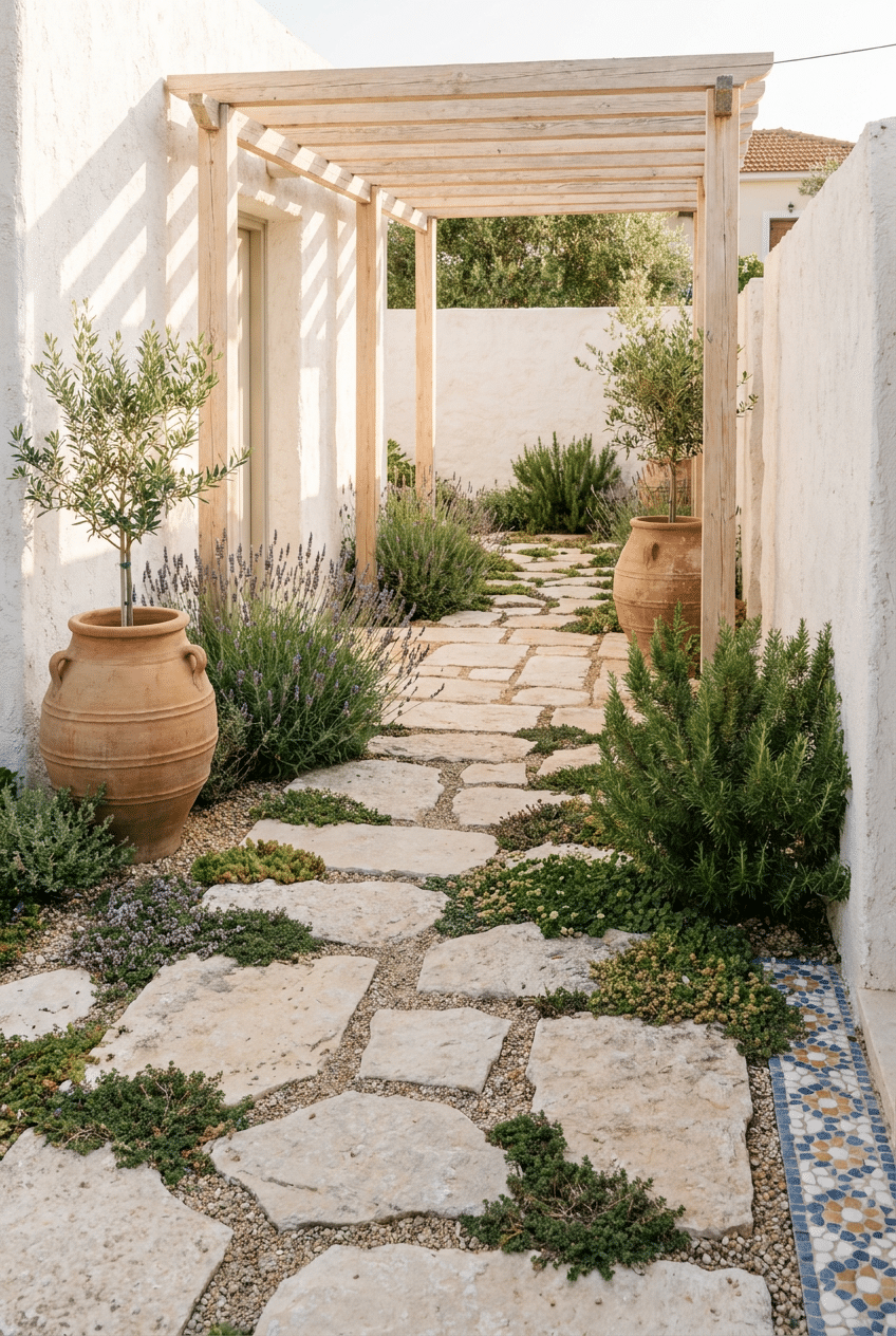 5. Stone Pathways and Paving