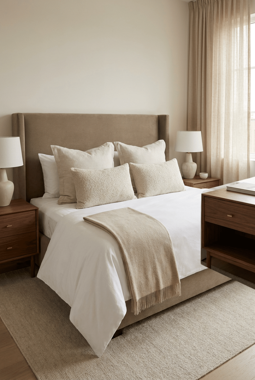 Lesson 5: Invest in Quality Pillows and Throws for Your Bedroom