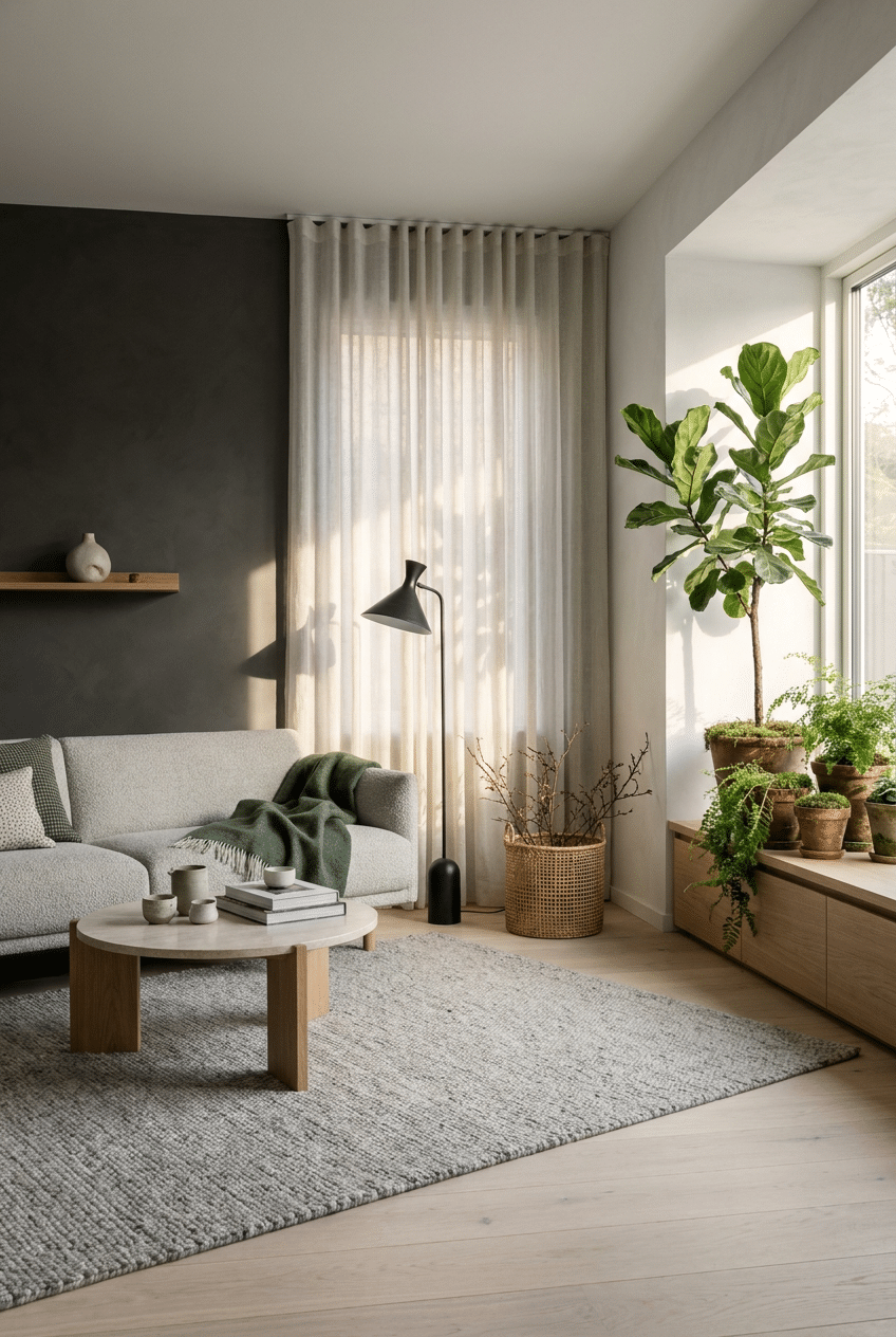 5. Biophilic Interiors with a Nordic Edge