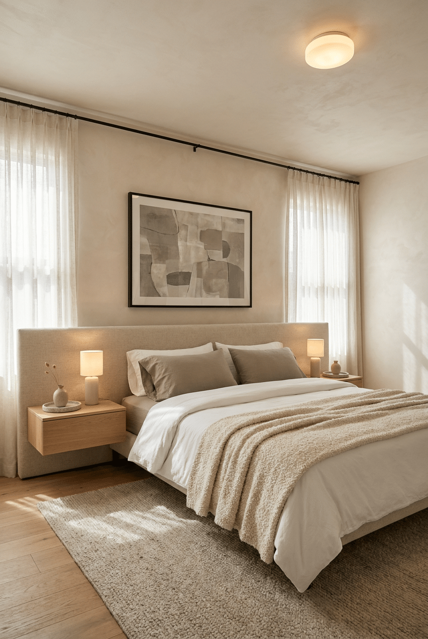 Lesson 2: Choose a Neutral Color Palette for Your Hotel Bedroom Vibe