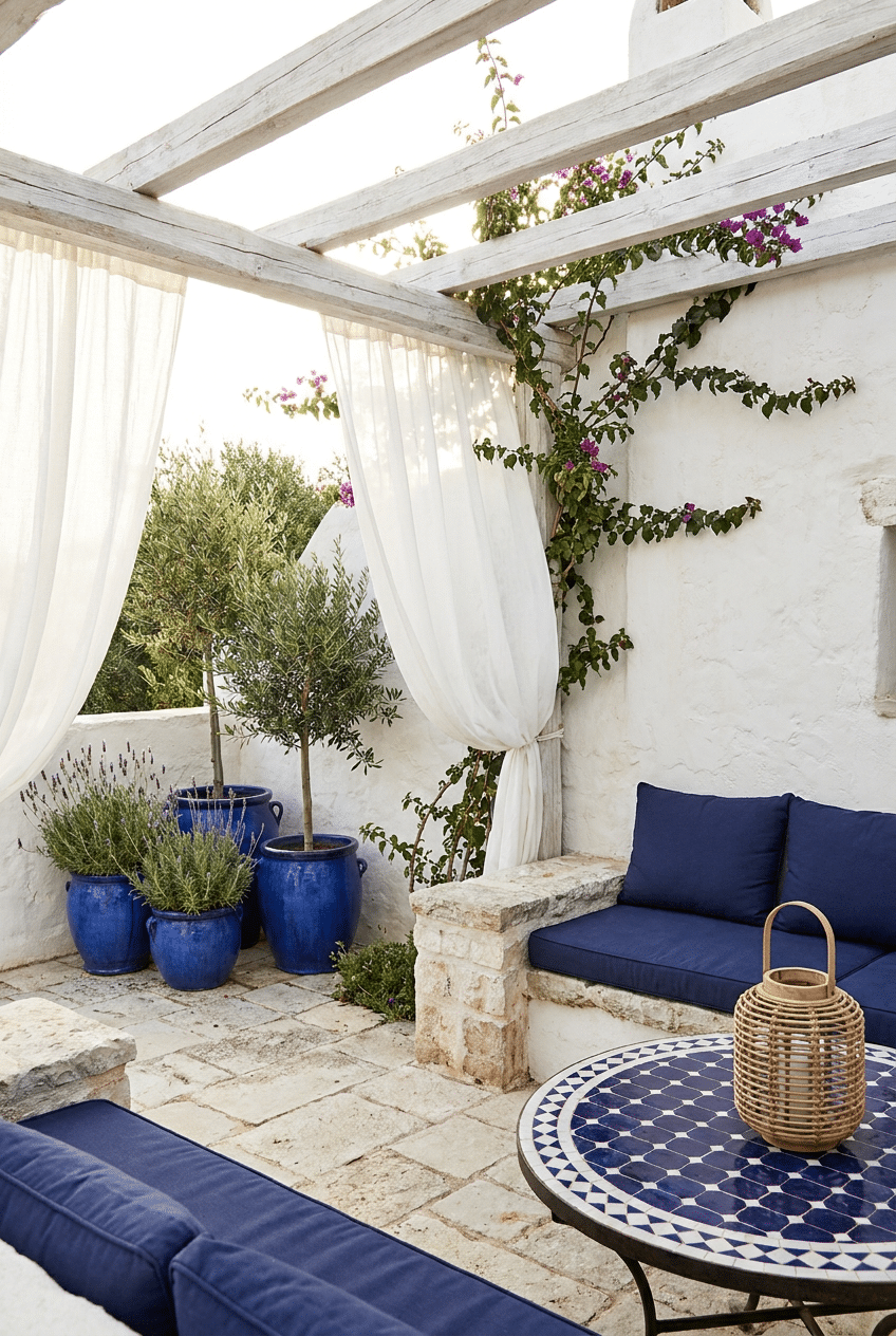 4. Blue Accents That Pop