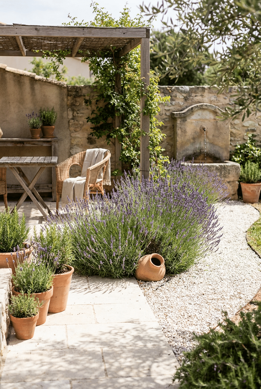 1. Lavender – The Queen of Mediterranean Garden Plants