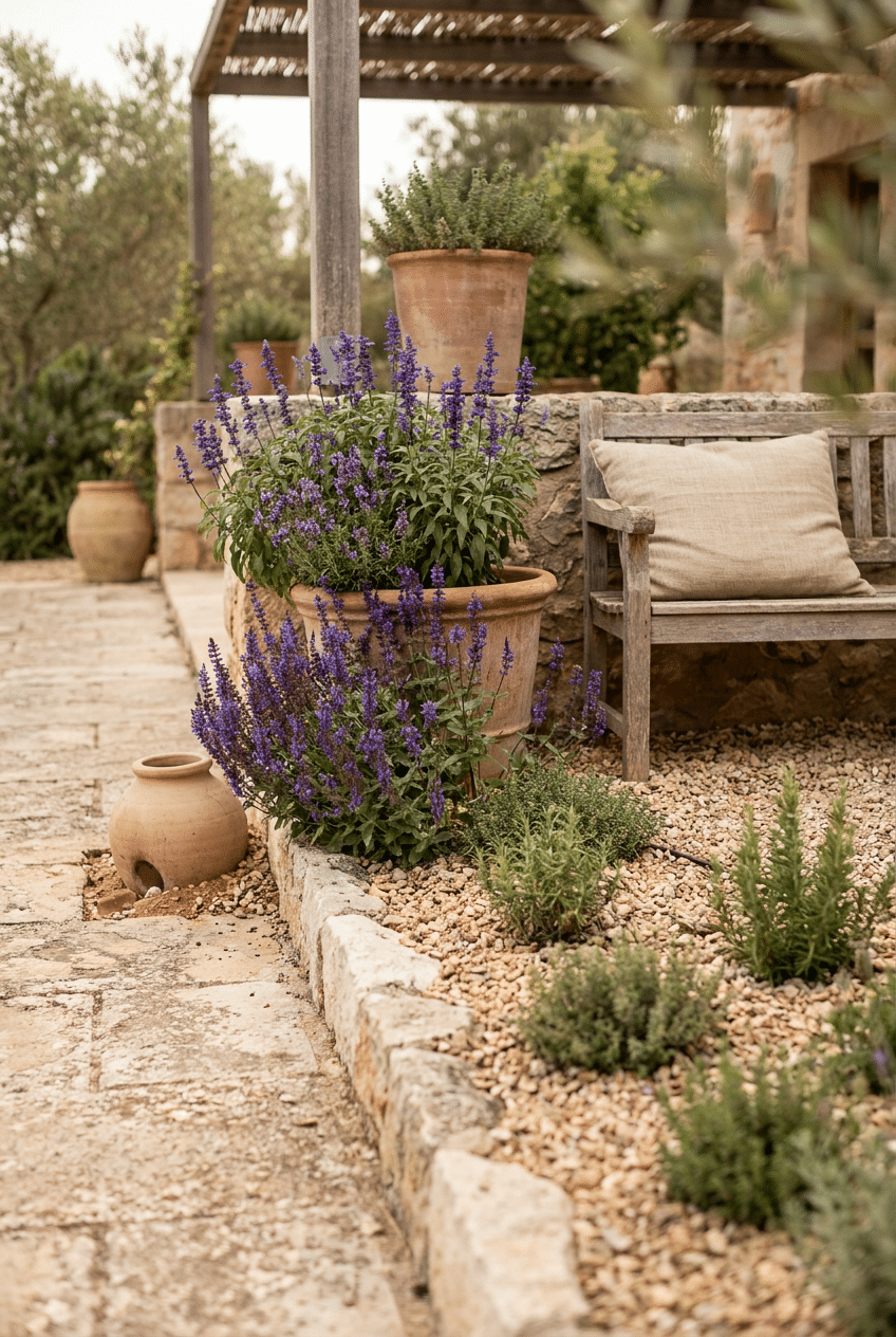 12. Salvia – A Pollinator-Loving Mediterranean Garden Plant