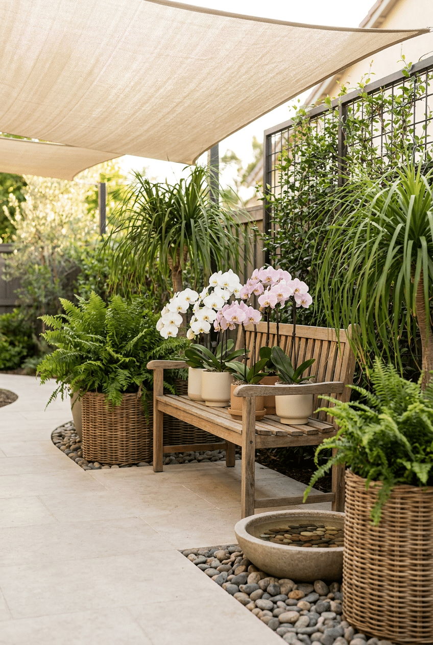 9. Orchids – Sophisticated Pet Friendly Garden Plants