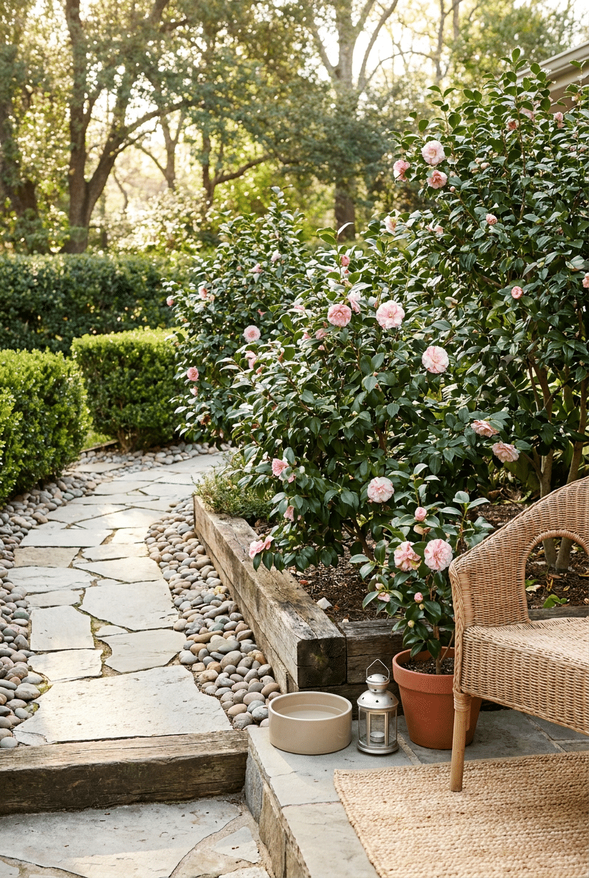 6. Camellias – Elegant Pet Friendly Garden Plants