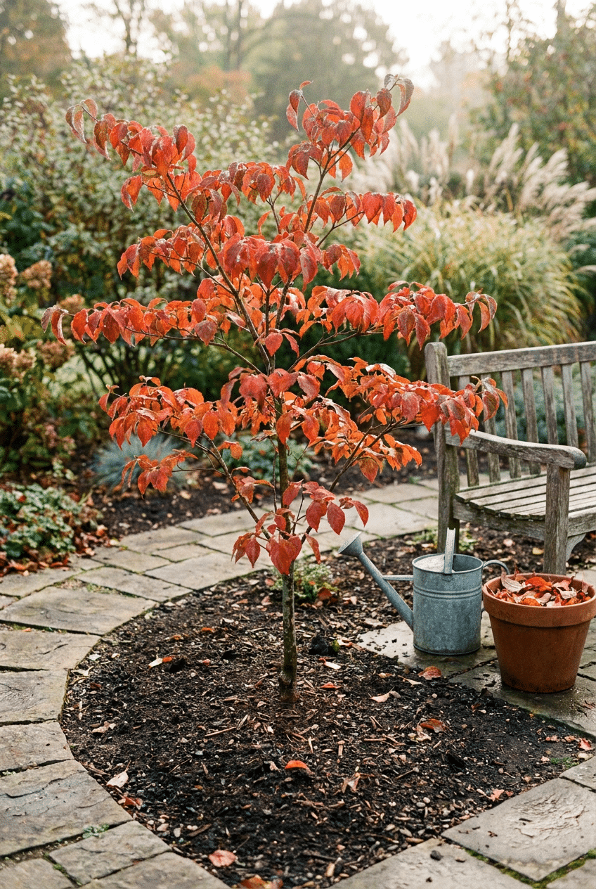 3. Dogwood Tree — A Showstopper for Fall Planting Trees