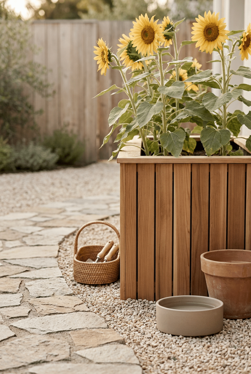 1. Sunflowers – A Classic Pet Friendly Garden Plant